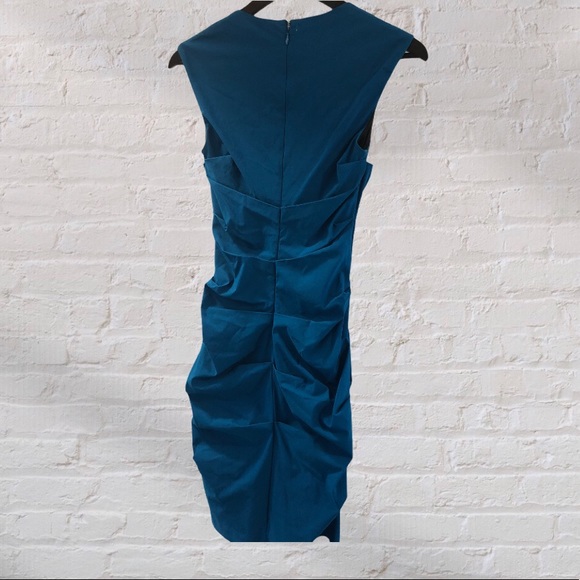 🍁Fall Sale🍁 Le Chateau Royal Blue Midi Dress - Picture 5 of 5